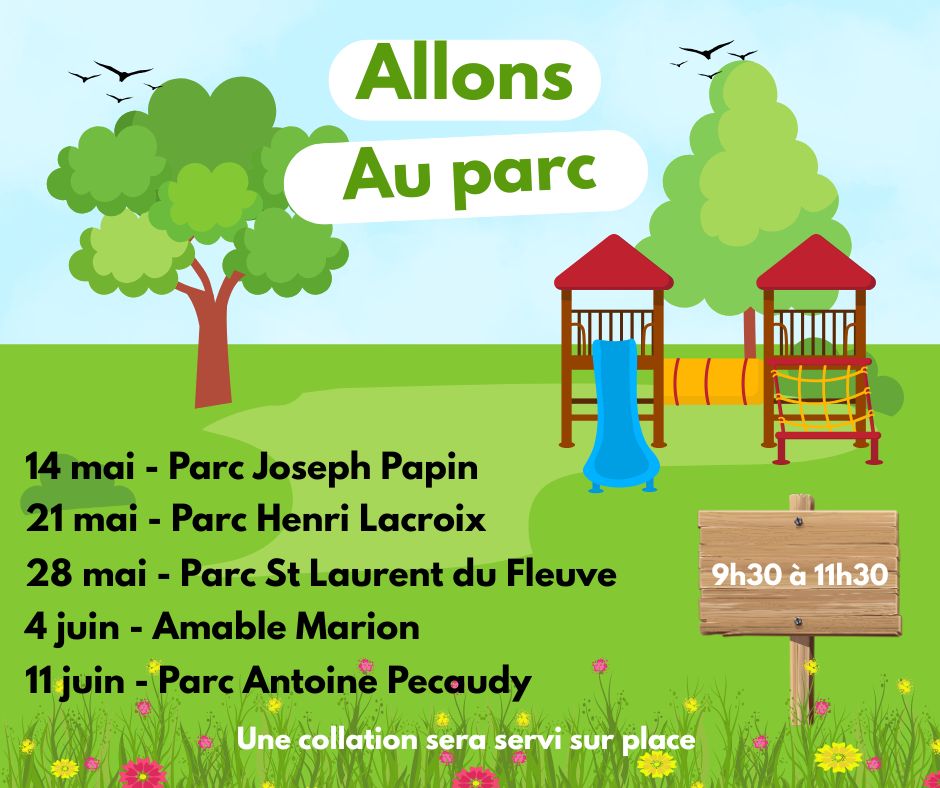 Allons au parc